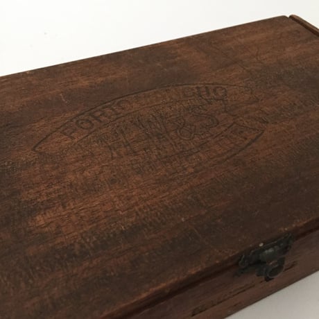 wooden box / アンティーク木箱