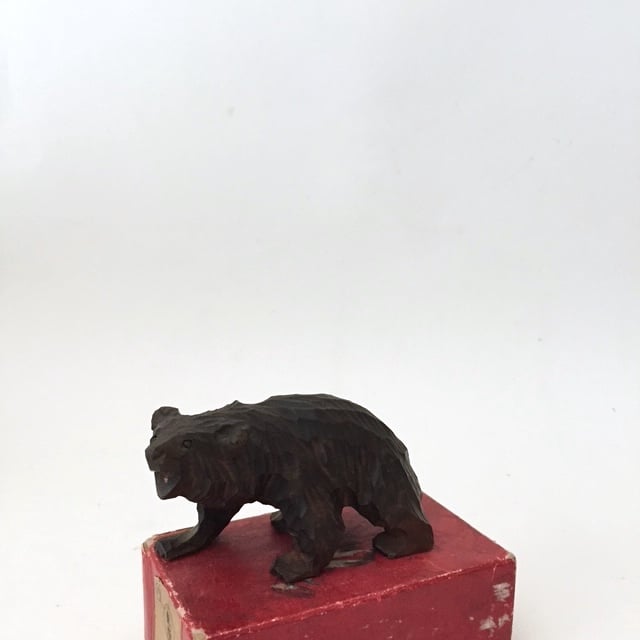 木彫りグマの置もの / スイスベルン木彫りくま | cocon