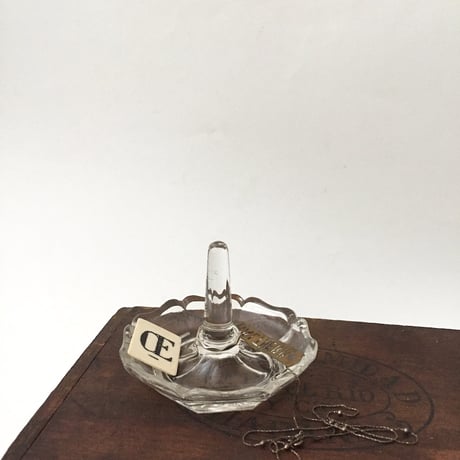 ring stand / アンティークガラスリングスタンド