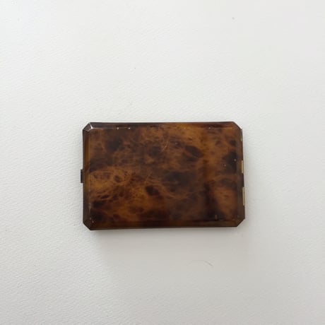 cigarette case / アンティークスキー柄のシガレットケース