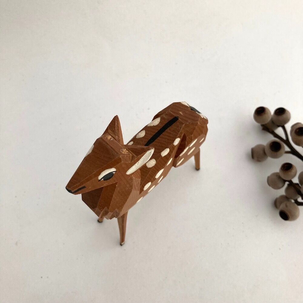 木彫りの鹿 | cocon