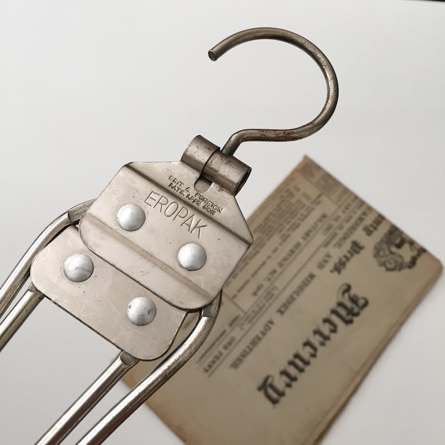 hanger / アンティークワイヤーハンガー インダストリアル