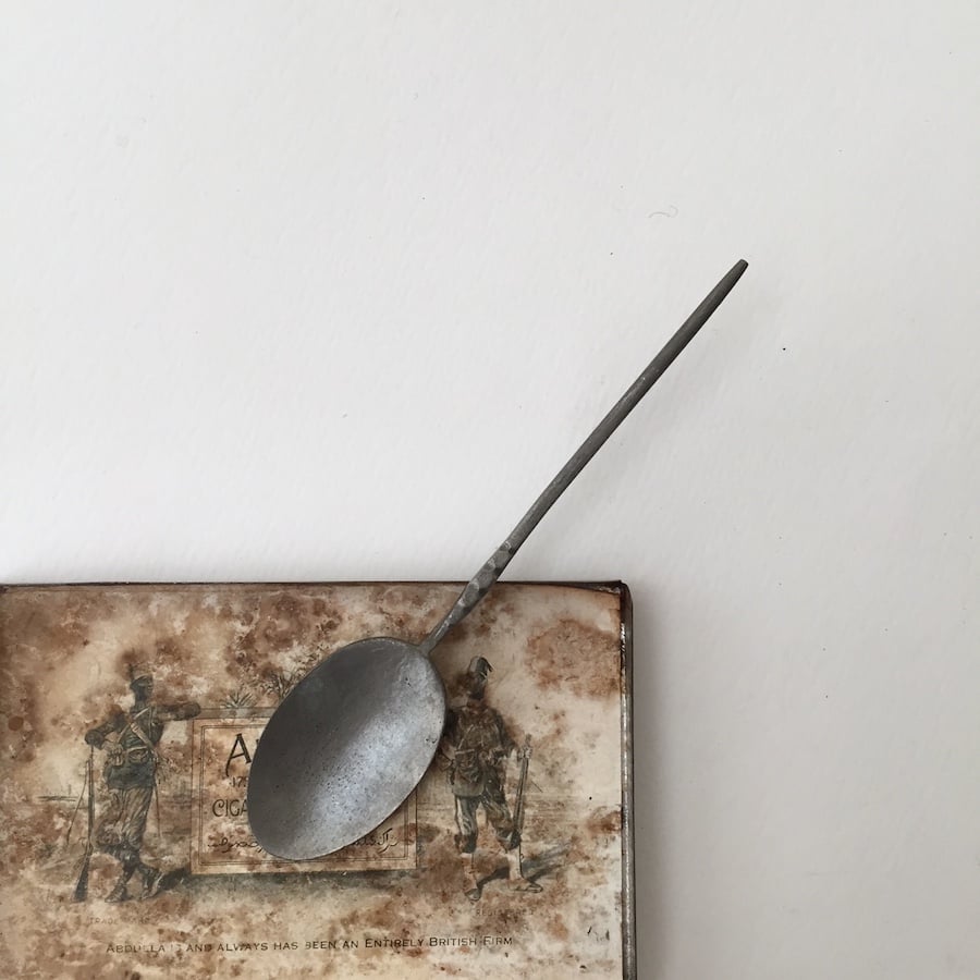 pewter spoon / アンティークピュータースプーン | cocon