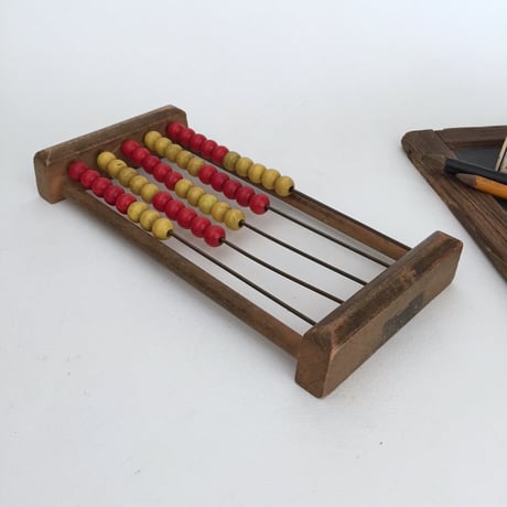 Abacus / アンティークそろばん キッズの勉強道具