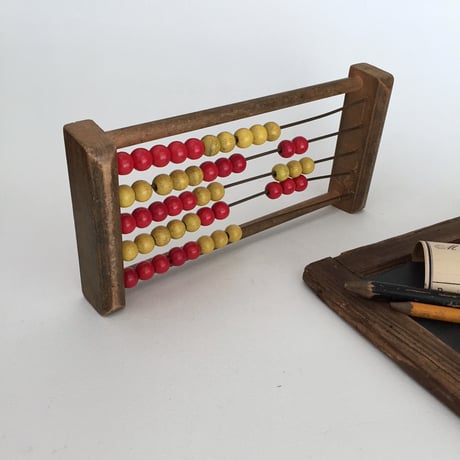 Abacus / アンティークそろばん キッズの勉強道具