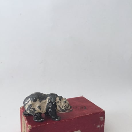 panda lead figure / 鉄のパンダフィギュリン