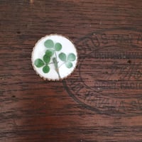 clover brooch / ヴィンテージクローバーブローチ 三つ葉のブローチ
