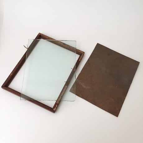 picture frame / アンティーク大きな写真たて