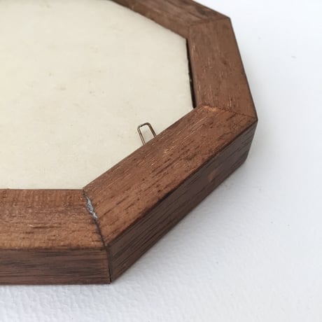 picture frame / アンティークオクタゴン8角形写真立て