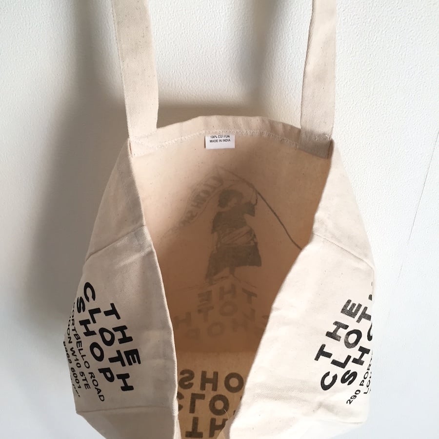 THE CLOTH SHOP / LARGE エコバッグ エコバック / the cloth shop london bag | cocon