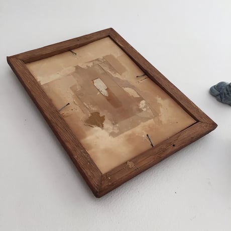 picture frame / アンティークピクチャーフレーム 木枠額装