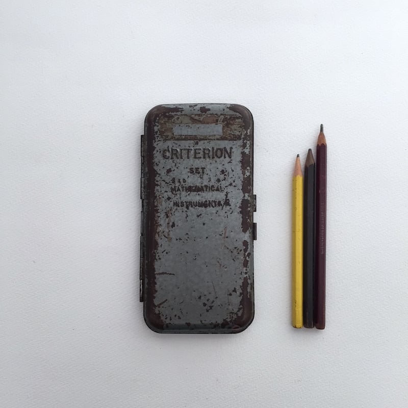 アンティークのシルバーケース入り鉛筆 アンティークのシルバーケース入り鉛筆