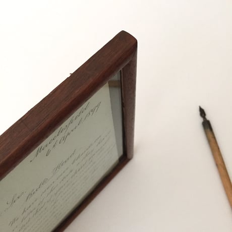 picture frame / アンティーク大きな写真たて