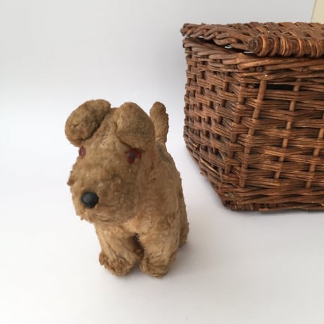 stuffed dog / アンティークテリア犬のぬいぐるみ