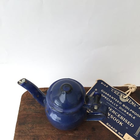 enamel pot / アンティークエナメルポット