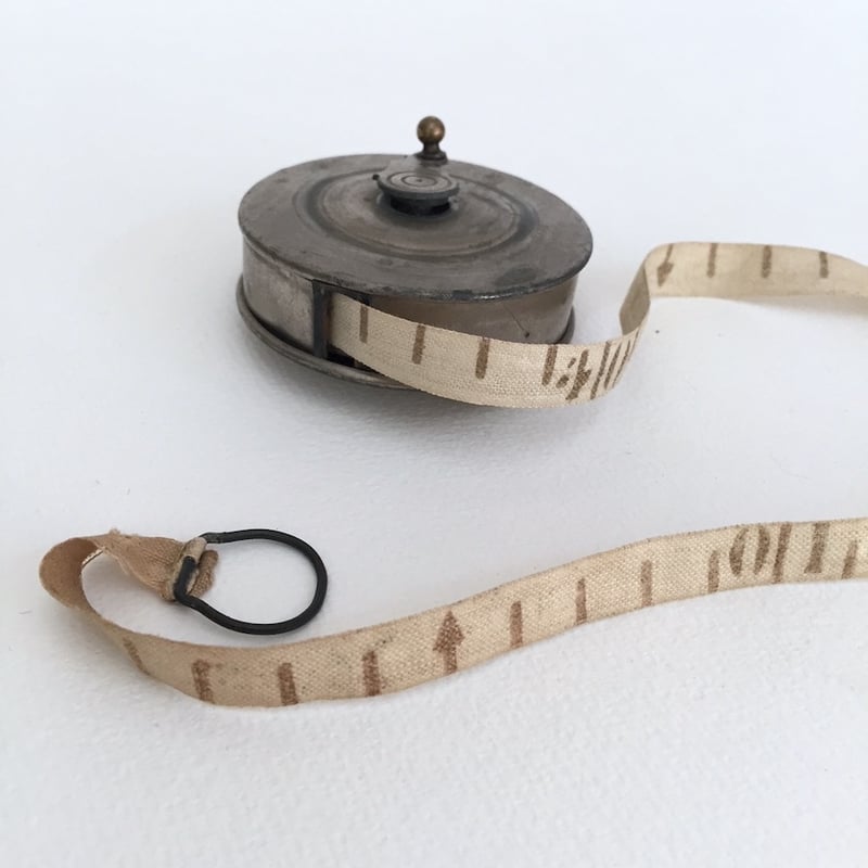 measure tape / アンティーク巻き尺 手巻き メジャーテープ | cocon measure tape / アンティーク巻き尺 手巻き メジャーテープ | cocon