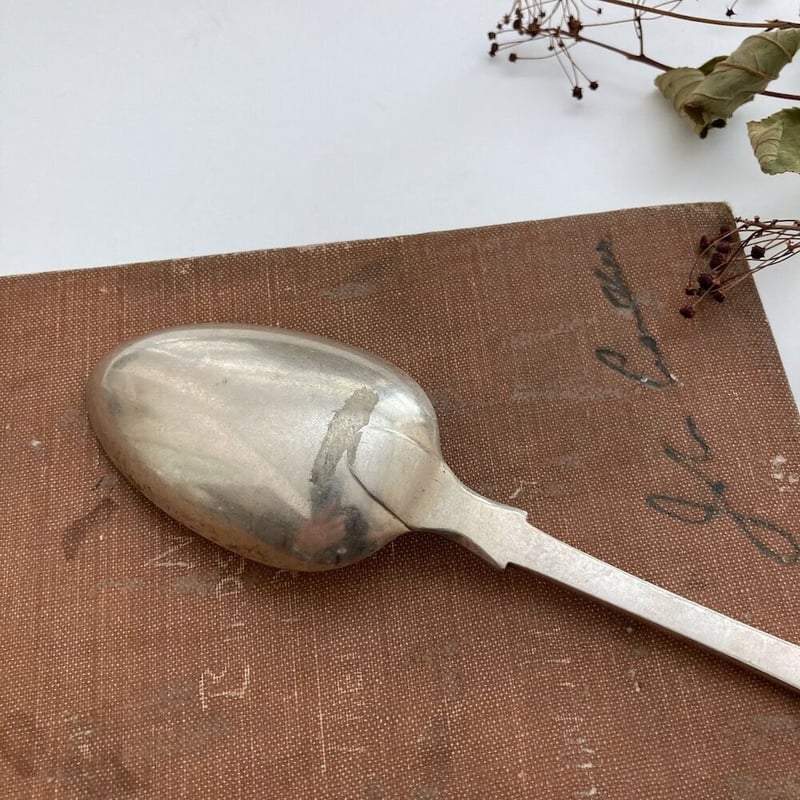 spoon アンティークシルバースプーン イニシャルスプーン | cocon