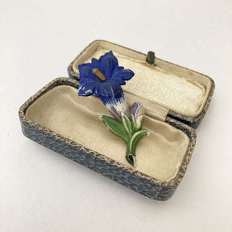 flower brooch / アンティークスイスフラワーブローチ