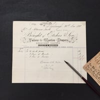 old paper / アンティークカリグラフィーペーパー
