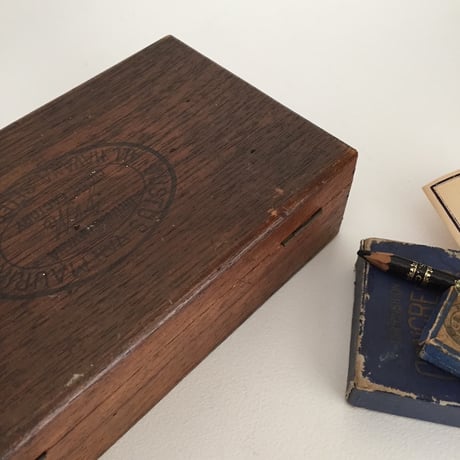wooden box / アンティーク木のボックス ジュエリーボックス