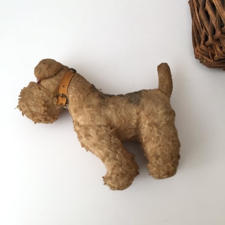stuffed dog / アンティークテリア犬のぬいぐるみ