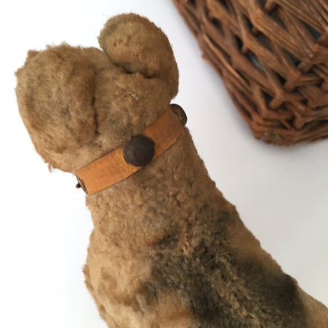 stuffed dog / アンティークテリア犬のぬいぐるみ