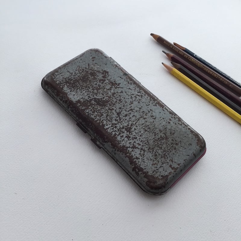 pencil case / アンティークステーショナリーケース | cocon