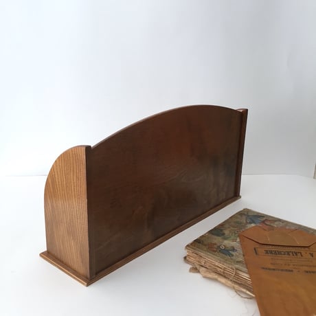 letter rack /アンティークレターラック　レタースタンド　卓上収納