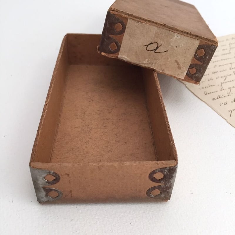 paper box 古い紙箱 アンティークペーパーボックス | cocon
