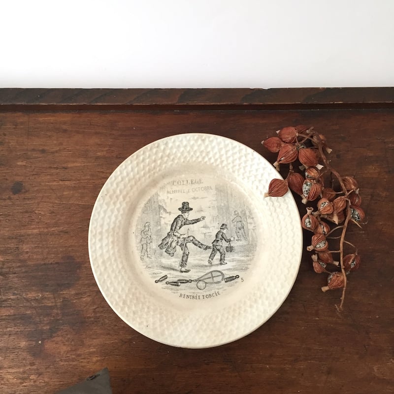 plate / アンティークプレート リュネヴィル サルグミンヌ | cocon