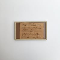 long picture frame / アンティーク横長のフレーム