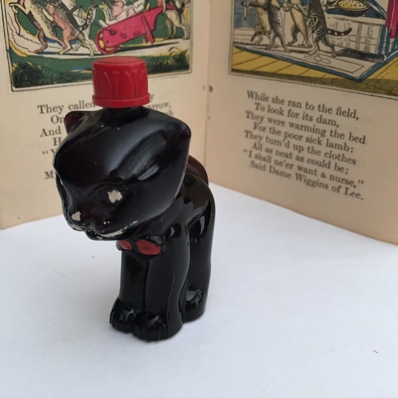 blackcatbottle アンティーク黒猫ガラス フランスねこ香水びん | cocon blackcatbottle アンティーク黒猫ガラス フランスねこ香水びん | cocon