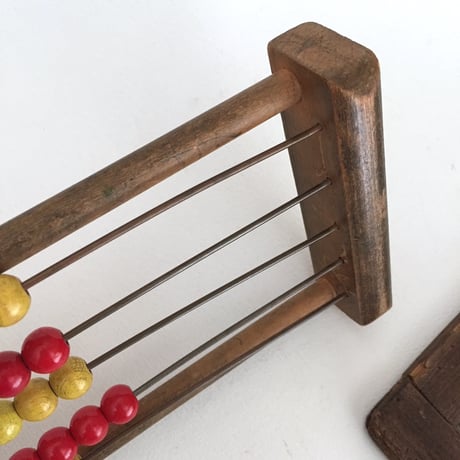 Abacus / アンティークそろばん キッズの勉強道具