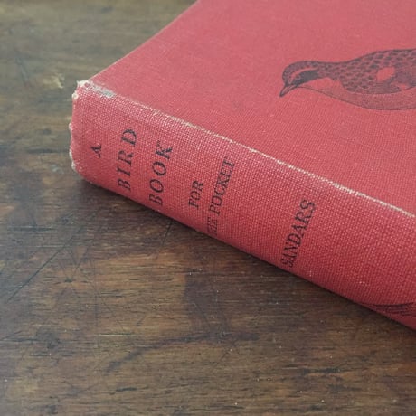 old book / A BIRD BOOK FOR THE POCKET