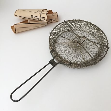 wire basket / アンティークワイヤーバスケット