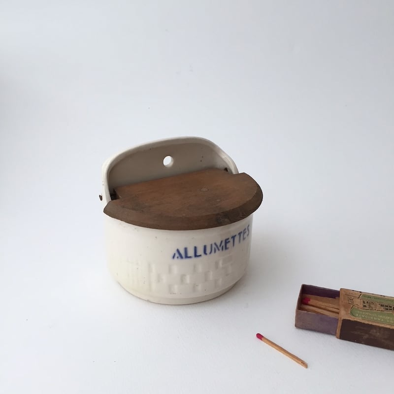 wooden case /アンティークフランスマッチケース | cocon