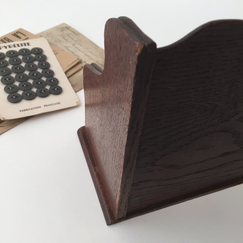 letter rack /アンティークレターラック レタースタンド 卓上