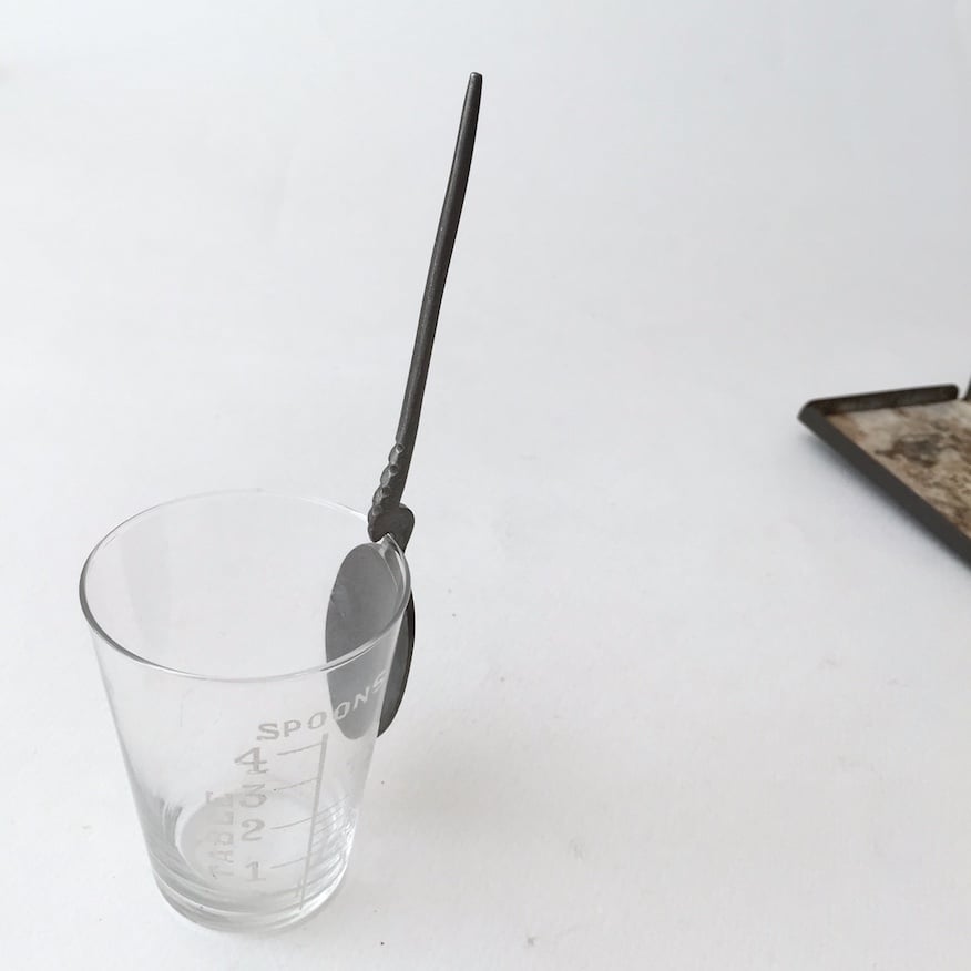 pewter spoon / アンティークピュータースプーン | cocon