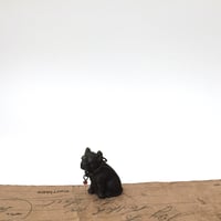 dog figure / チェコガラスのドッグフィギュリン