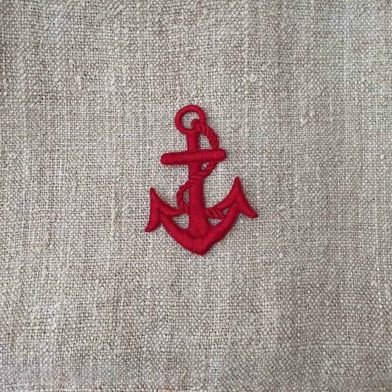 anchor emblem / イカリのヴィンテージワッペン アンカーエンブレム