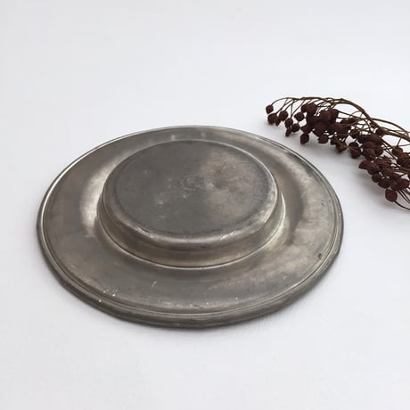 pewter plate /アンティークピュータープレート ノルウエー製