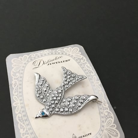 bird brooch / アンティークバードブローチ 鳥ツバメ