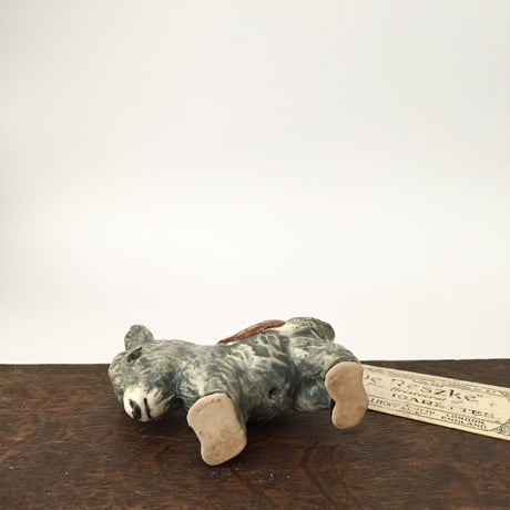 donkey figure / アンティーク陶器のロバの置きもの
