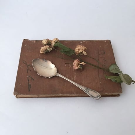 jam spoon　アンティークシルバープレートスプーン　ジャムスプーン