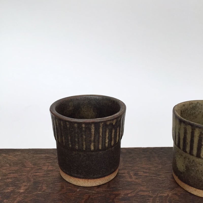 egg cup 陶器のエッグスタンド アンティークポッタリーカップ | cocon