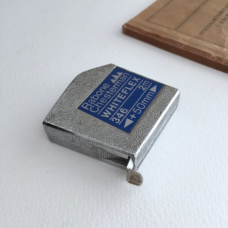 measure tape / アンティーク巻き尺 手巻き メジャーテープ | cocon