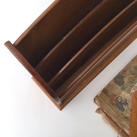 letter rack /アンティークレターラック　レタースタンド　卓上収納