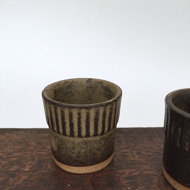 egg cup 陶器のエッグスタンド アンティークポッタリーカップ | cocon