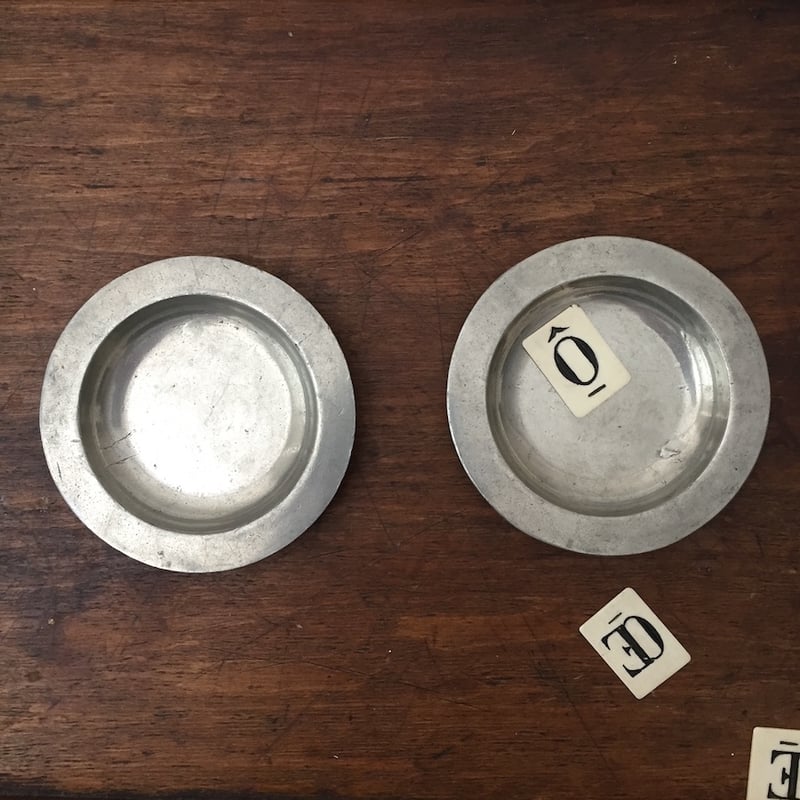 pewter plate /アンティークピュータープレート | cocon