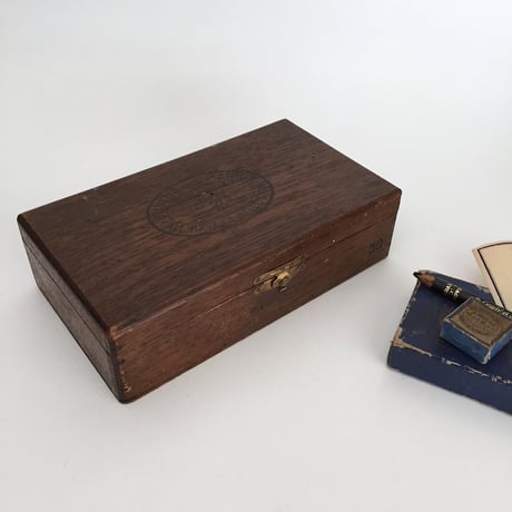 wooden box / アンティーク木のボックス ジュエリーボックス